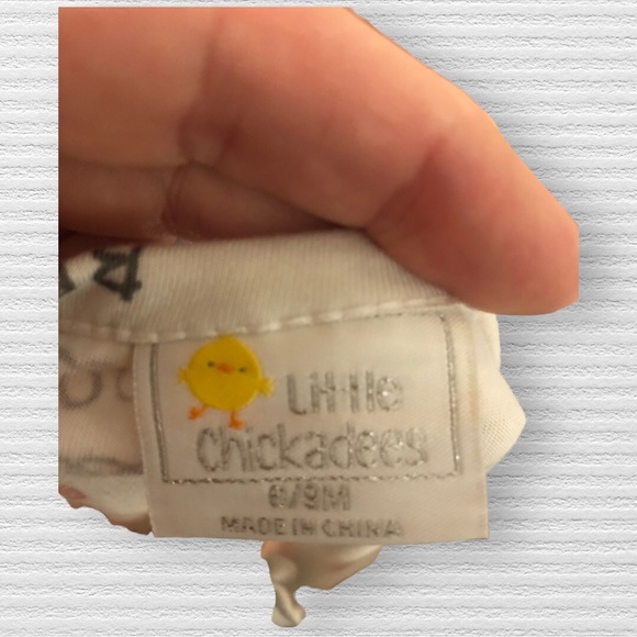 Little Chickadees Zipper Footie - Picture 3 of 3